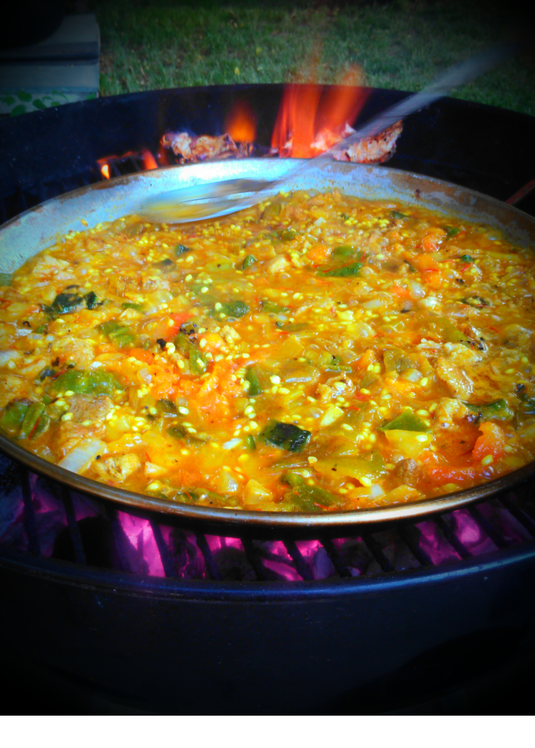 Paella on the Barbecue 6 Steps (with Pictures) Instructables