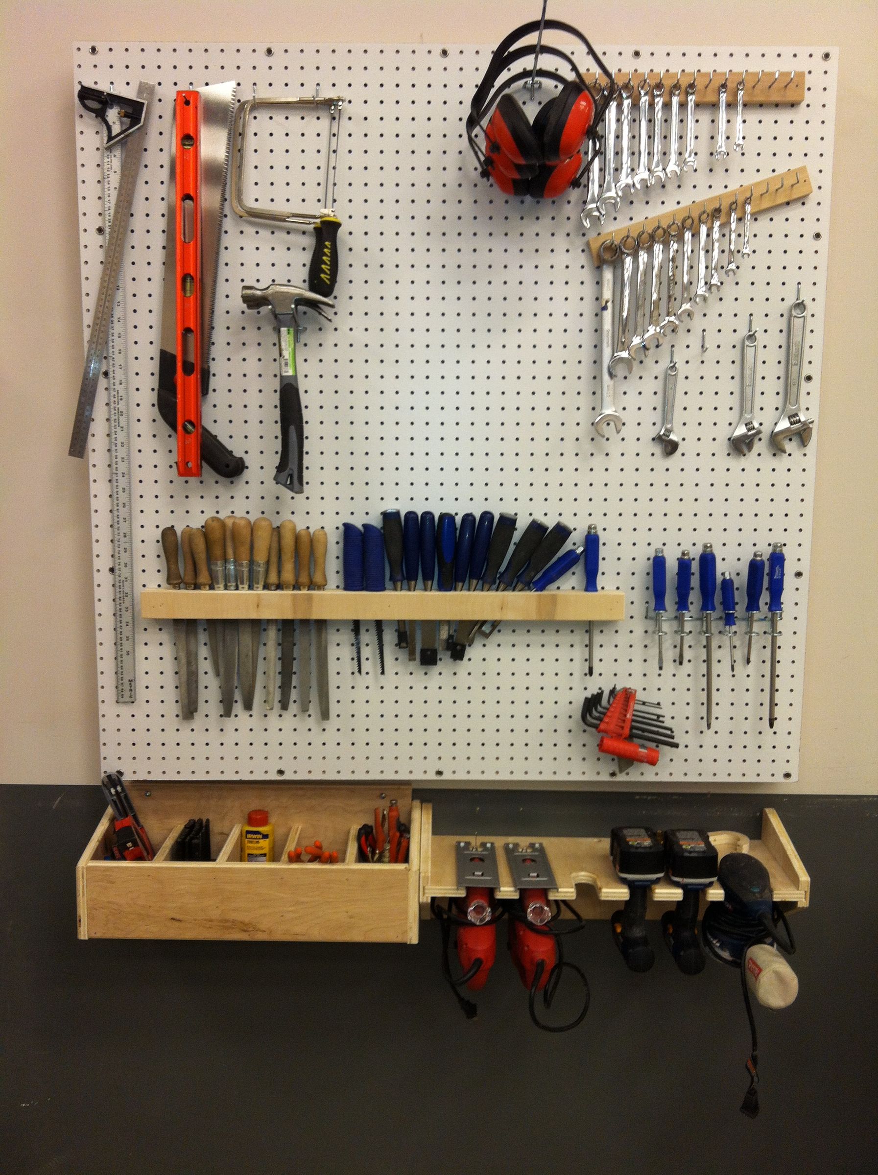 Design for a tool crib caddie and catch all.