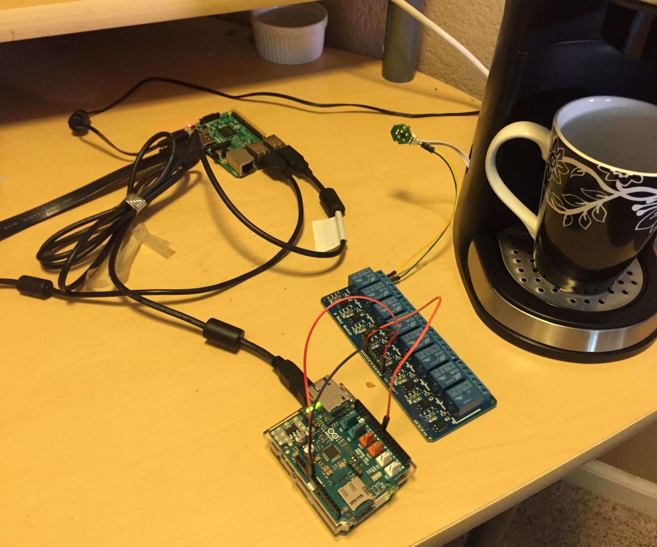 Alexa Controlled Coffee Maker Instructables
