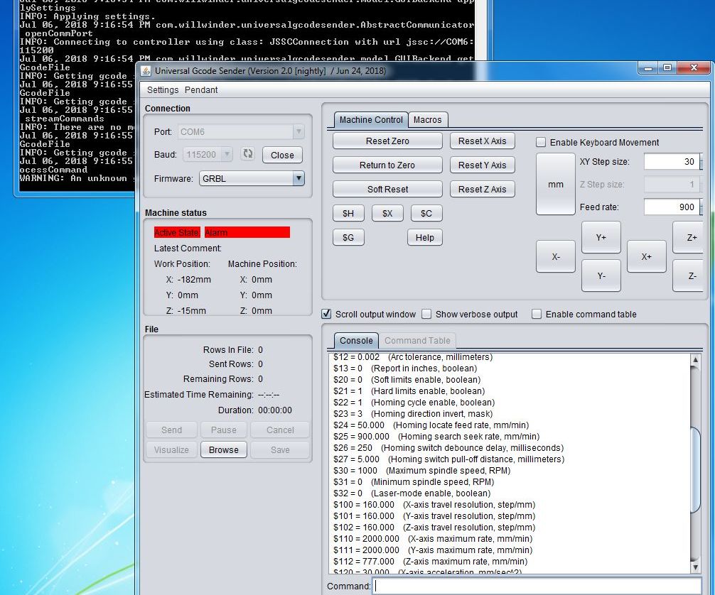Flash All Your GRBL Config Settings at Once. 6 Steps Instructables