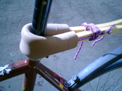 seatpost bike trailer