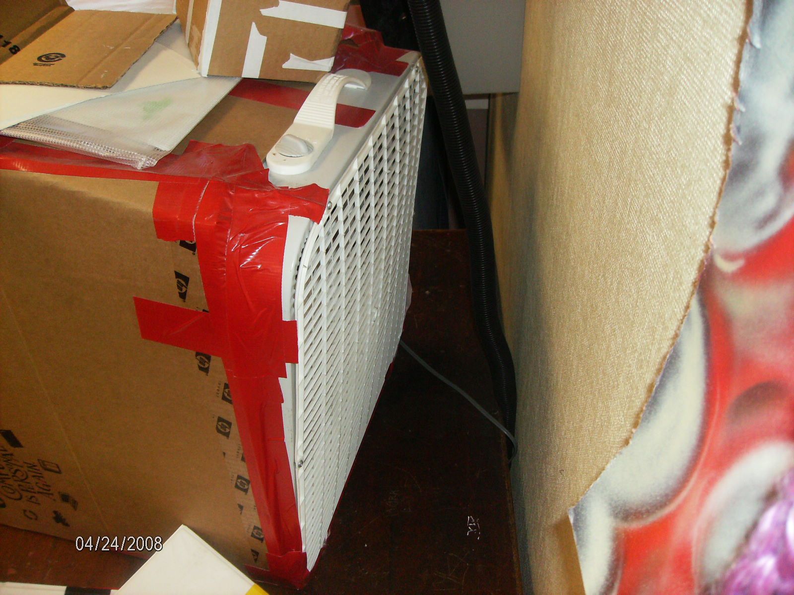 Cheap Spray Booth for About 22 10 Steps Instructables