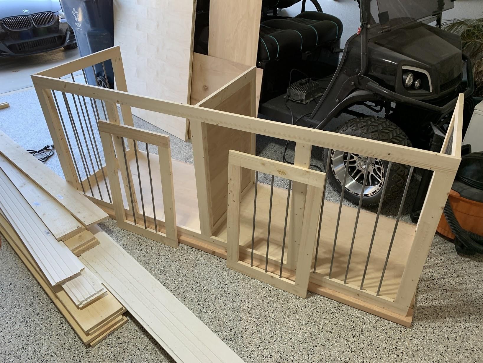 Large Double Dog Kennel TV Stand 9 Steps (with Pictures) Instructables