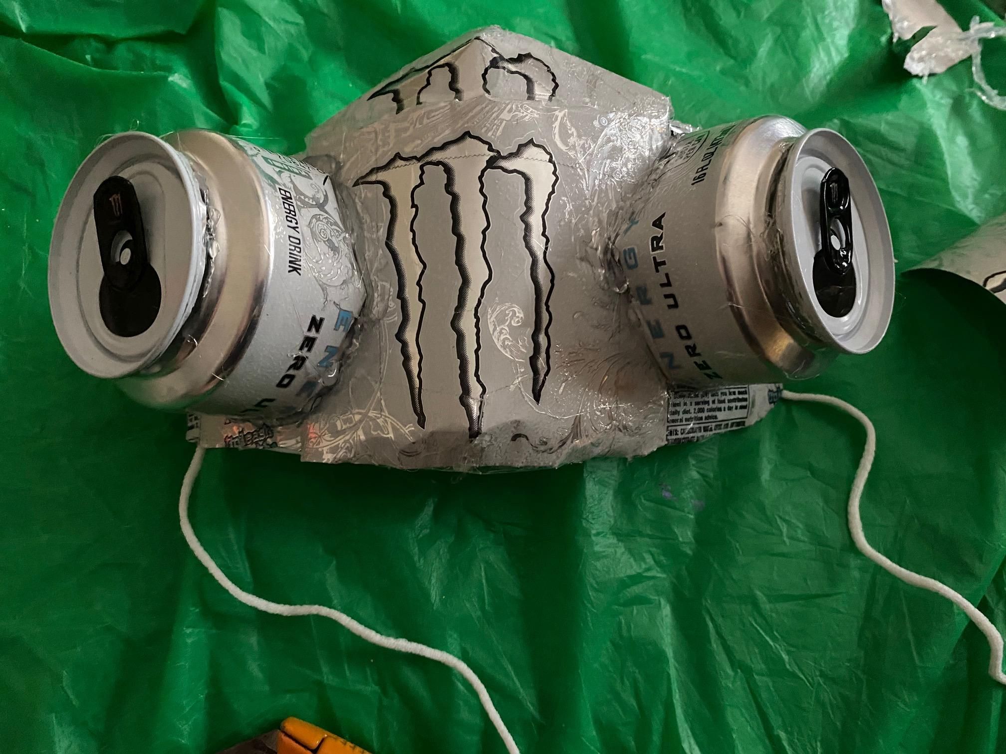 Monster Can Mask 10 Steps Instructables