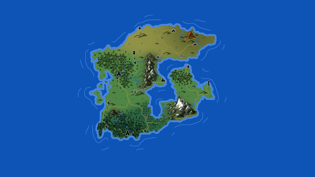 how to make a fantasy map in photoshop