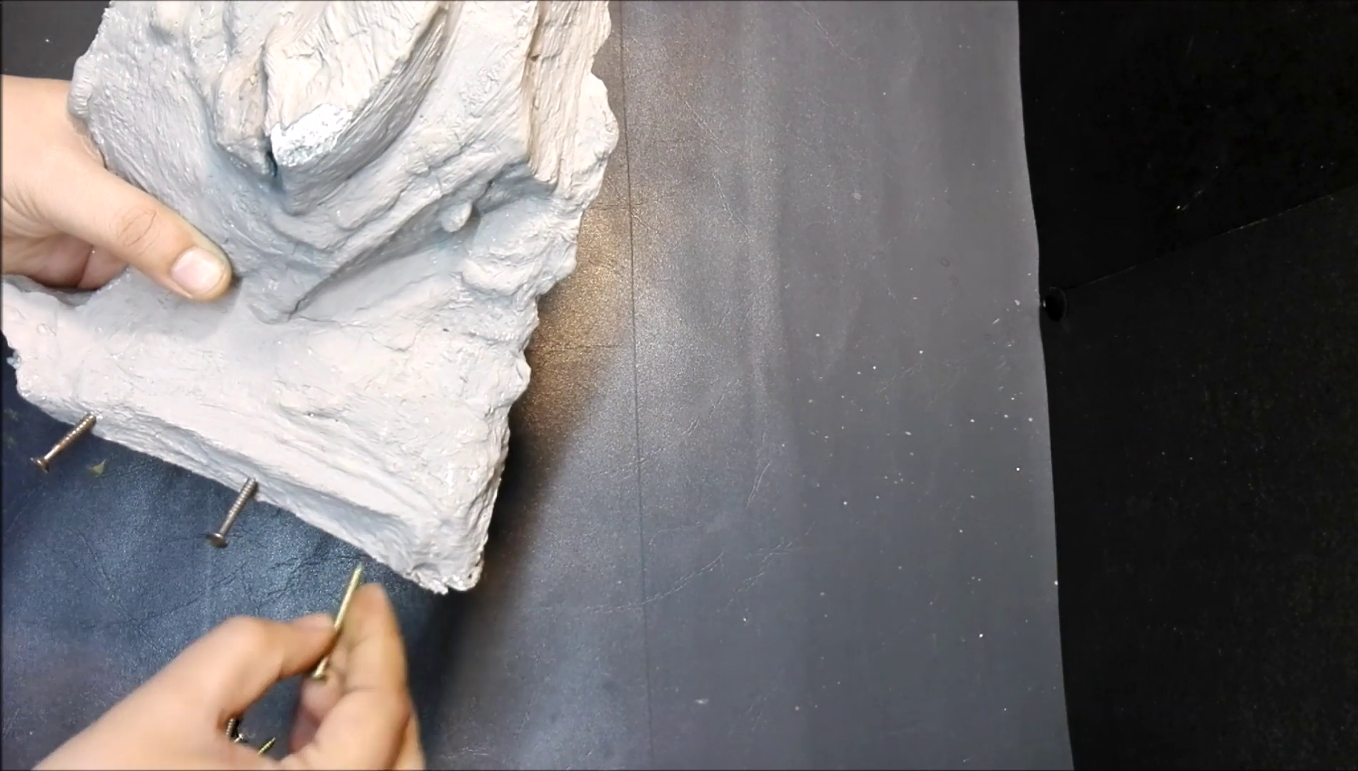 How to Make Artificial Rock Aquarium Sunset Diorama Aquarium