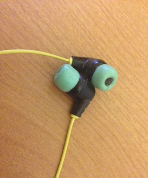 DIY guide for Study-Buddies: Noise-Canceling Headphones (from Earplugs and the In-Ear Headphones You Already Own) with step-by-step instructions