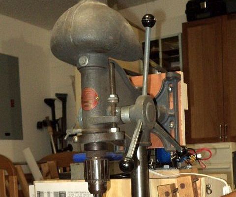 a dead scooter saves a drill press DIY Project DIY Project Image