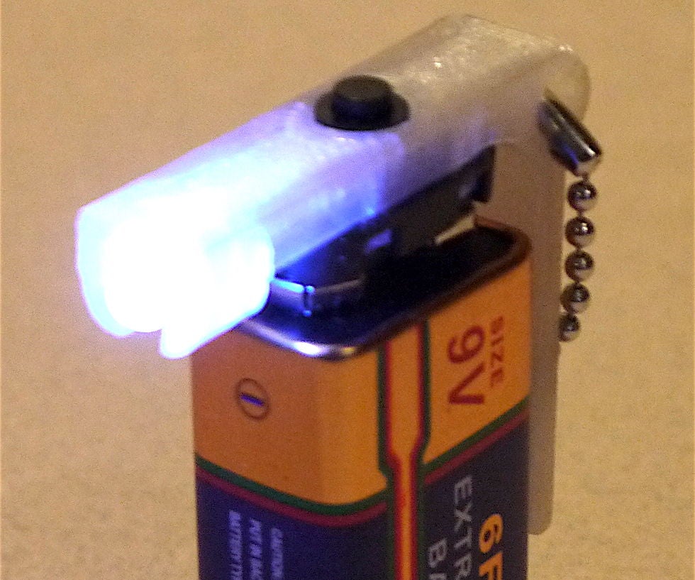 9V LED Flashlight 15 Steps (with Pictures) Instructables
