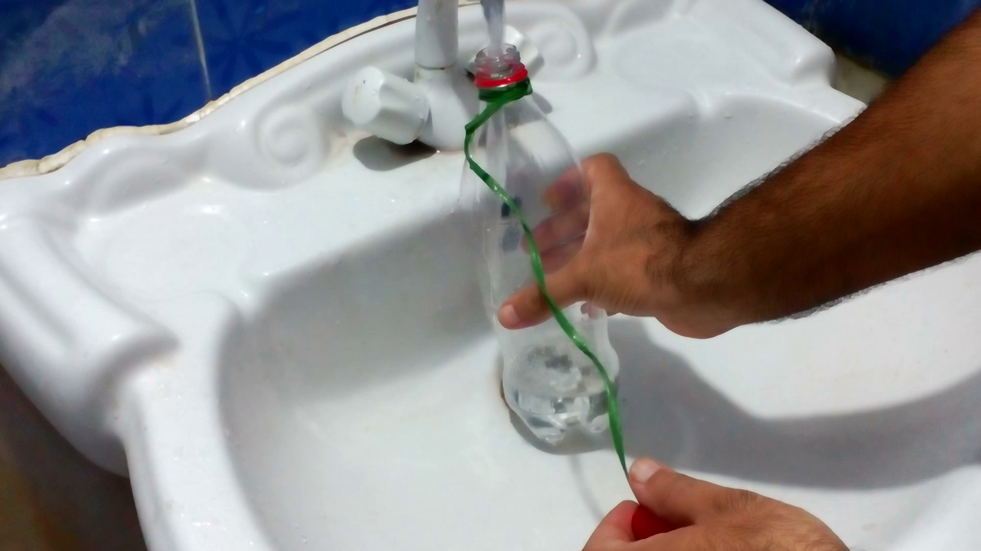 Automatic Diy Door Closer With a Bottle 4 Steps Instructables