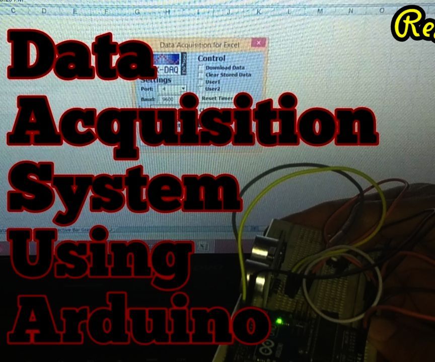 real time data acquisition system using arduino DIY Project DIY Project Image