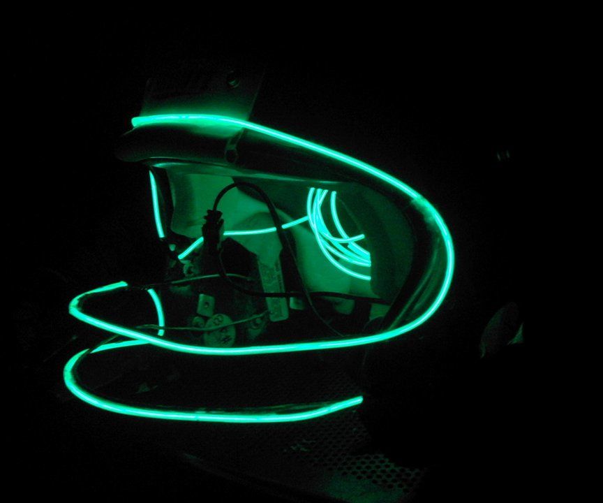Recycled Glowing Helmets Design 7 Steps (with Pictures) Instructables