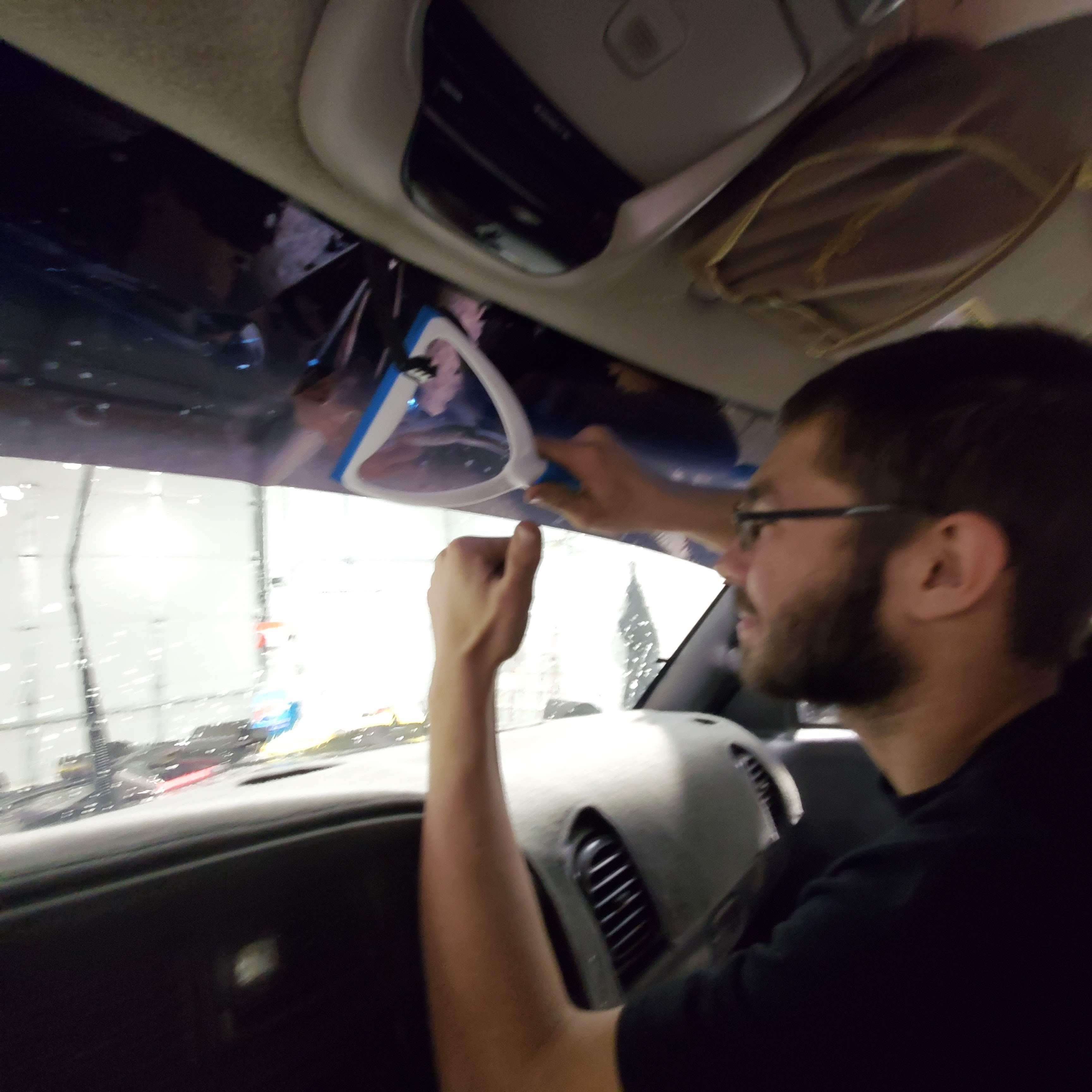 How to Cut and Install a Windshield Tint Strip 11 Steps (with