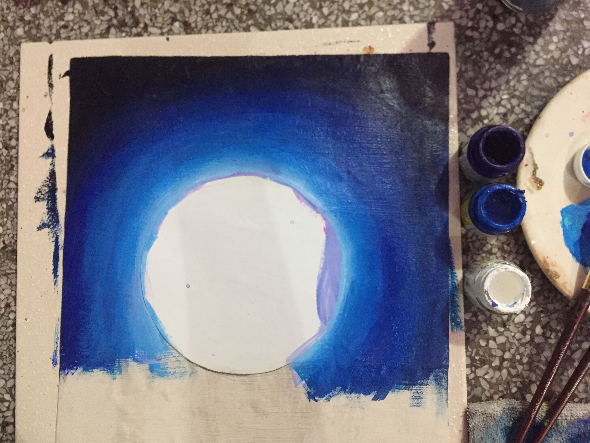 Moonlight Joy Painting 5 Steps Instructables