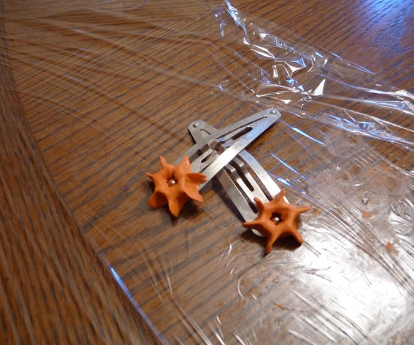 Sugru Charm Barrettes