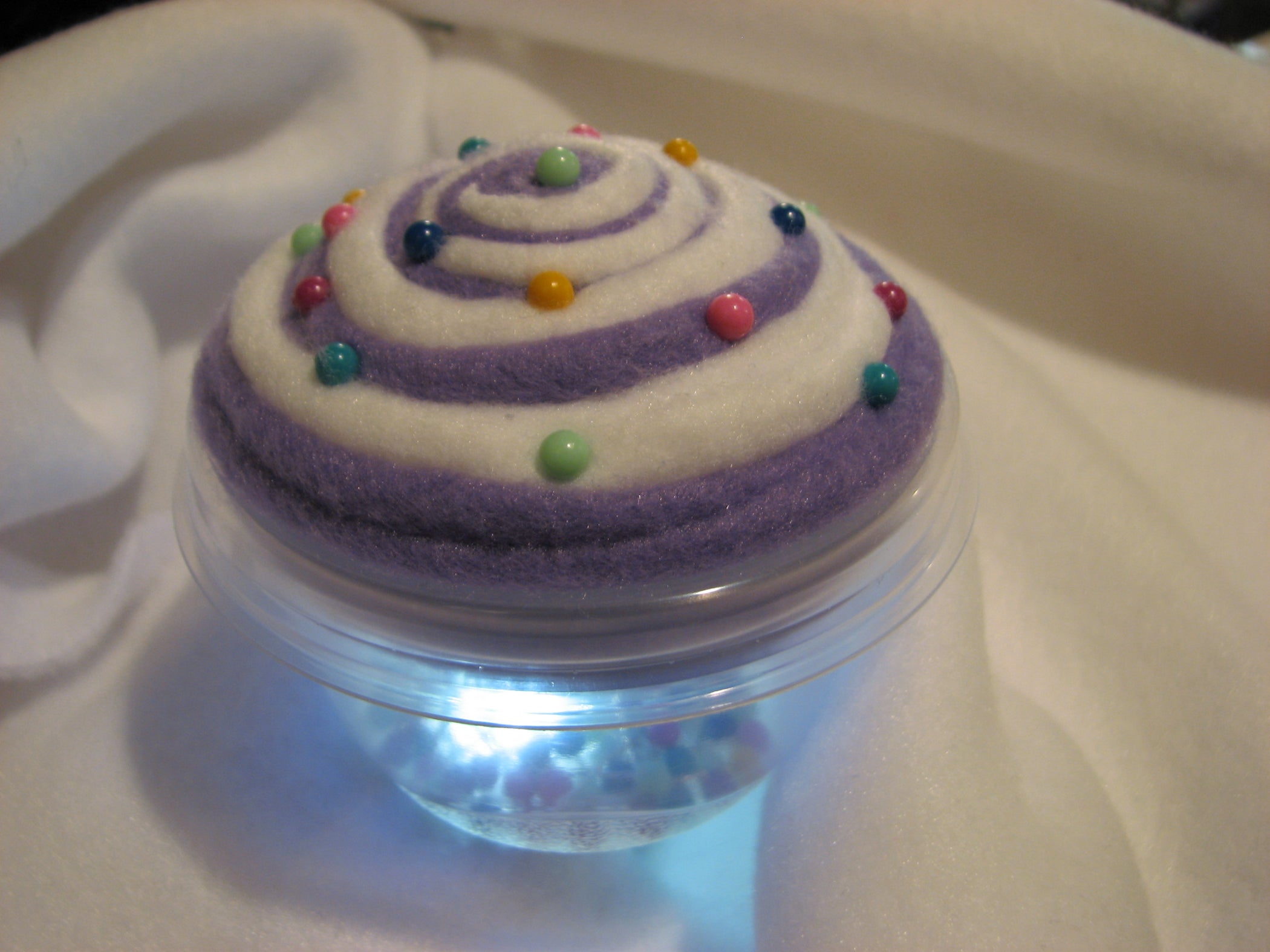 Simple NoSew 5 Minute Cupcake Pincushion 5 Steps (with
