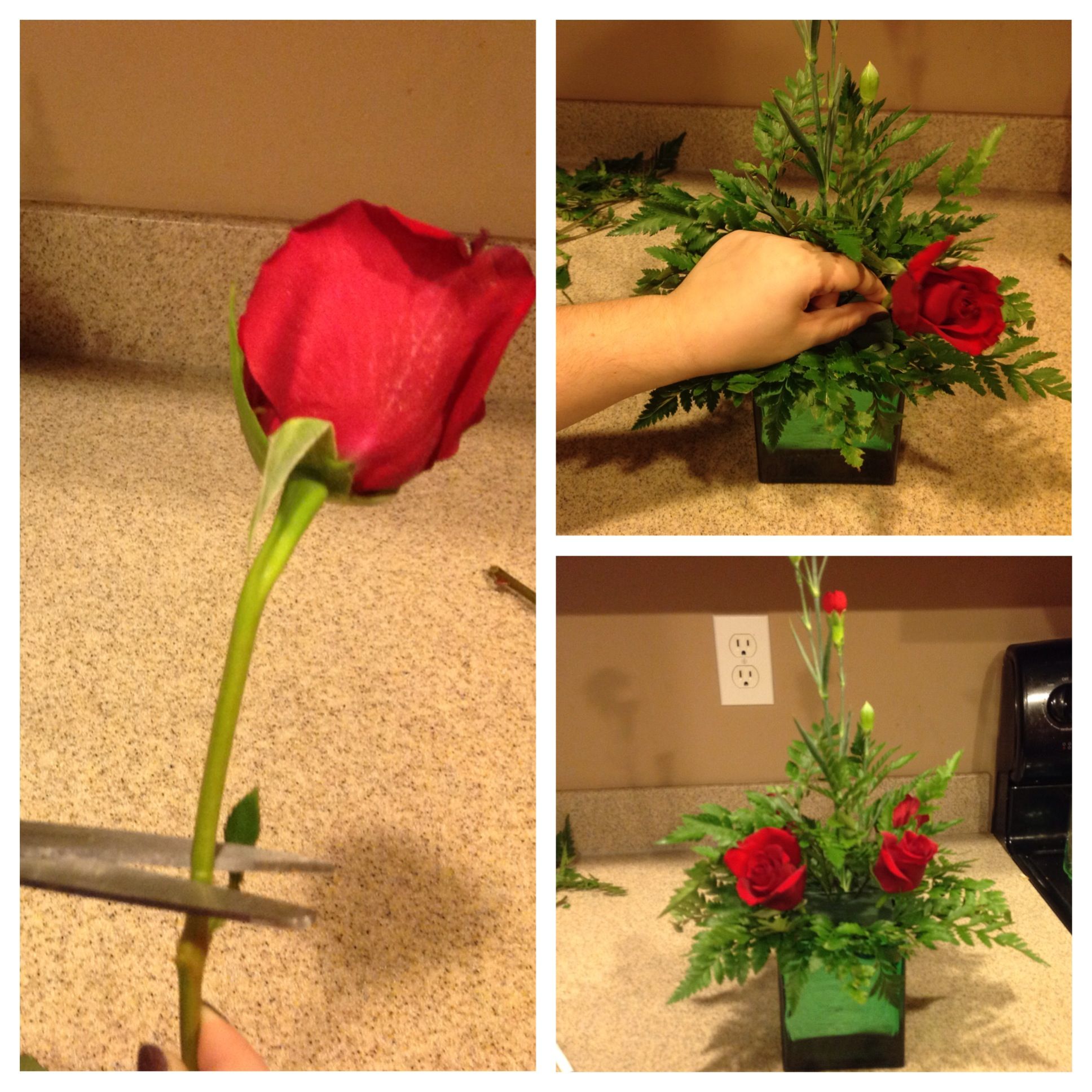 How to Make a Christmas Flower Arrangement 13 Steps (with Pictures