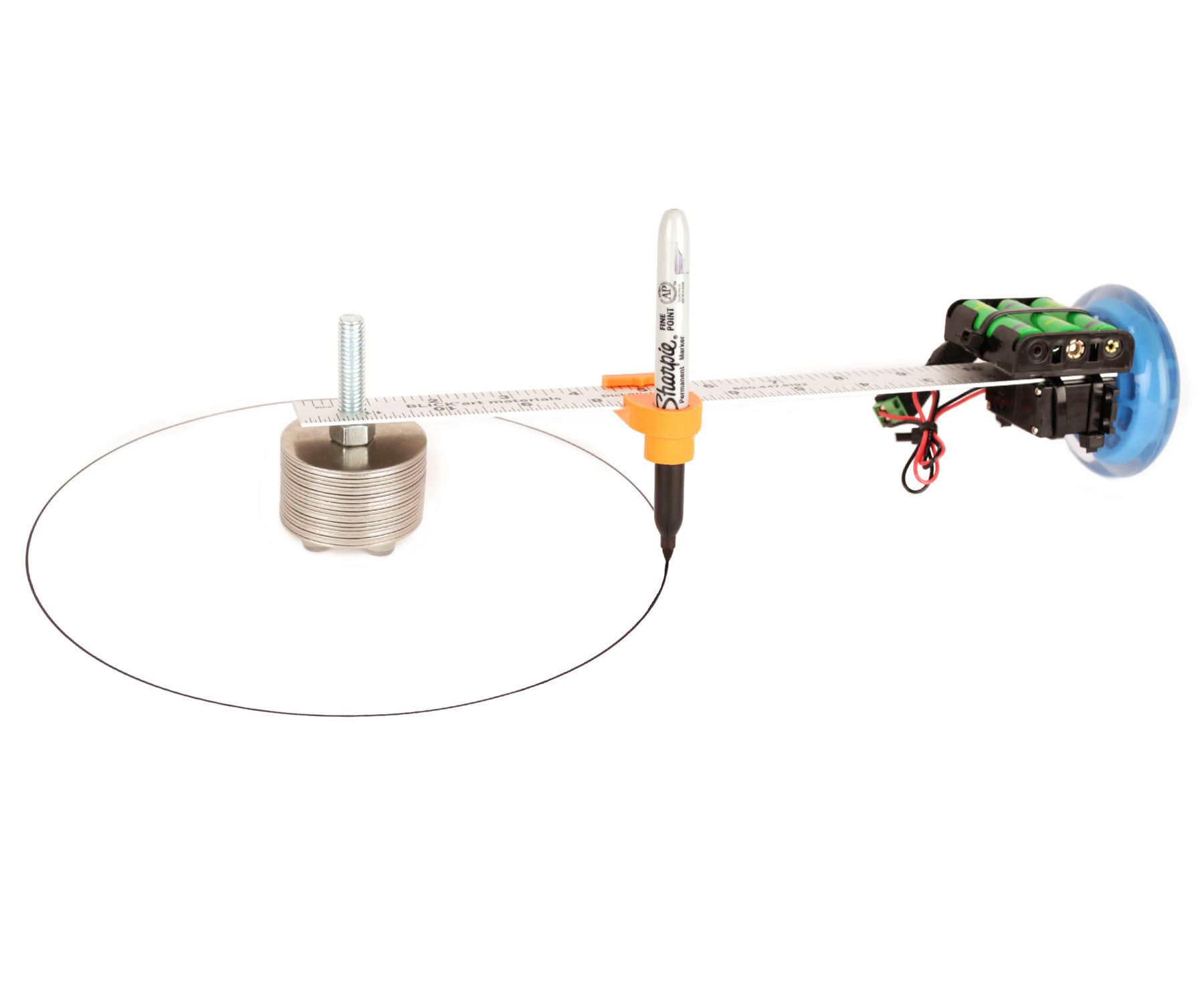 DIY guide for Circle Drawing Machine with step-by-step instructions