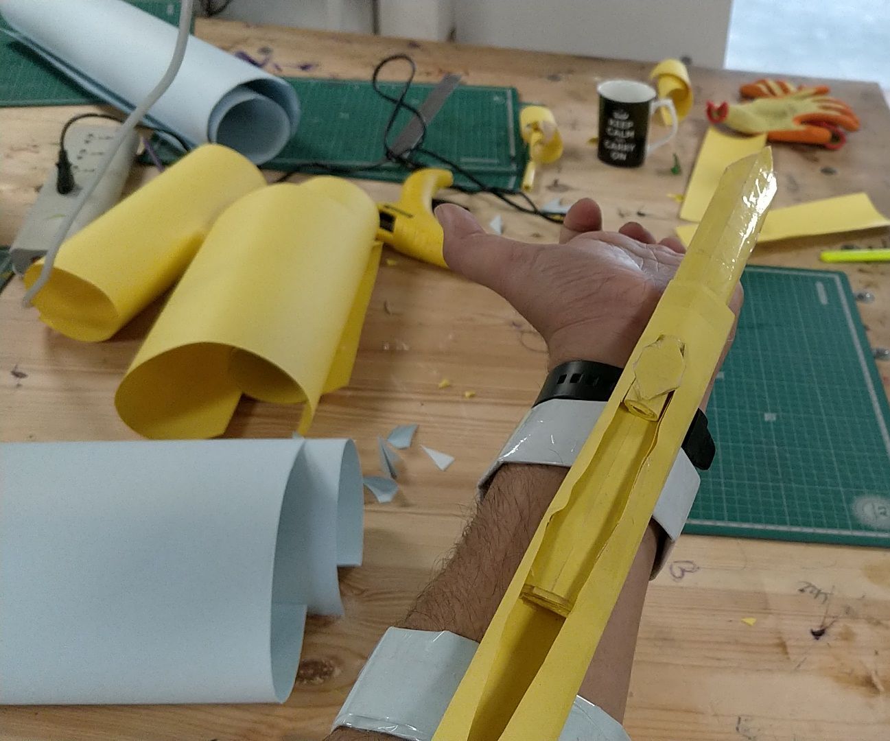 assassin's creed paper gauntlet DIY Project DIY Project Image