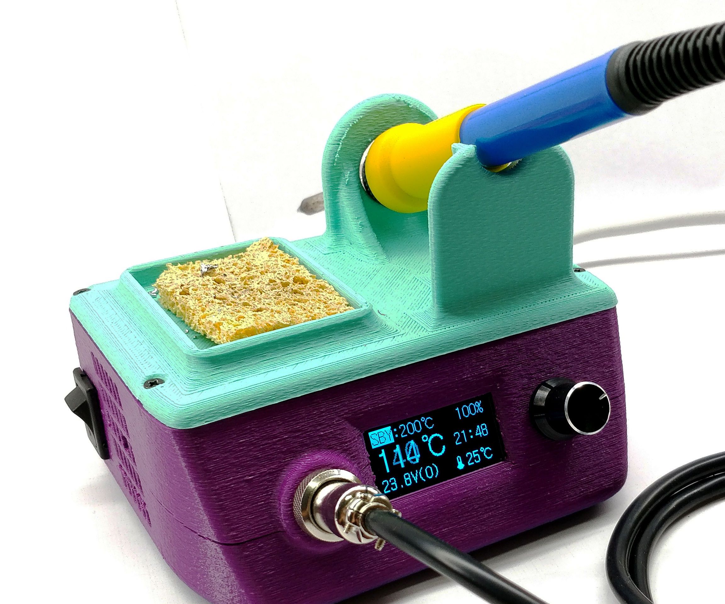 3d case - soldering station t12 iron DIY Project DIY Project Image