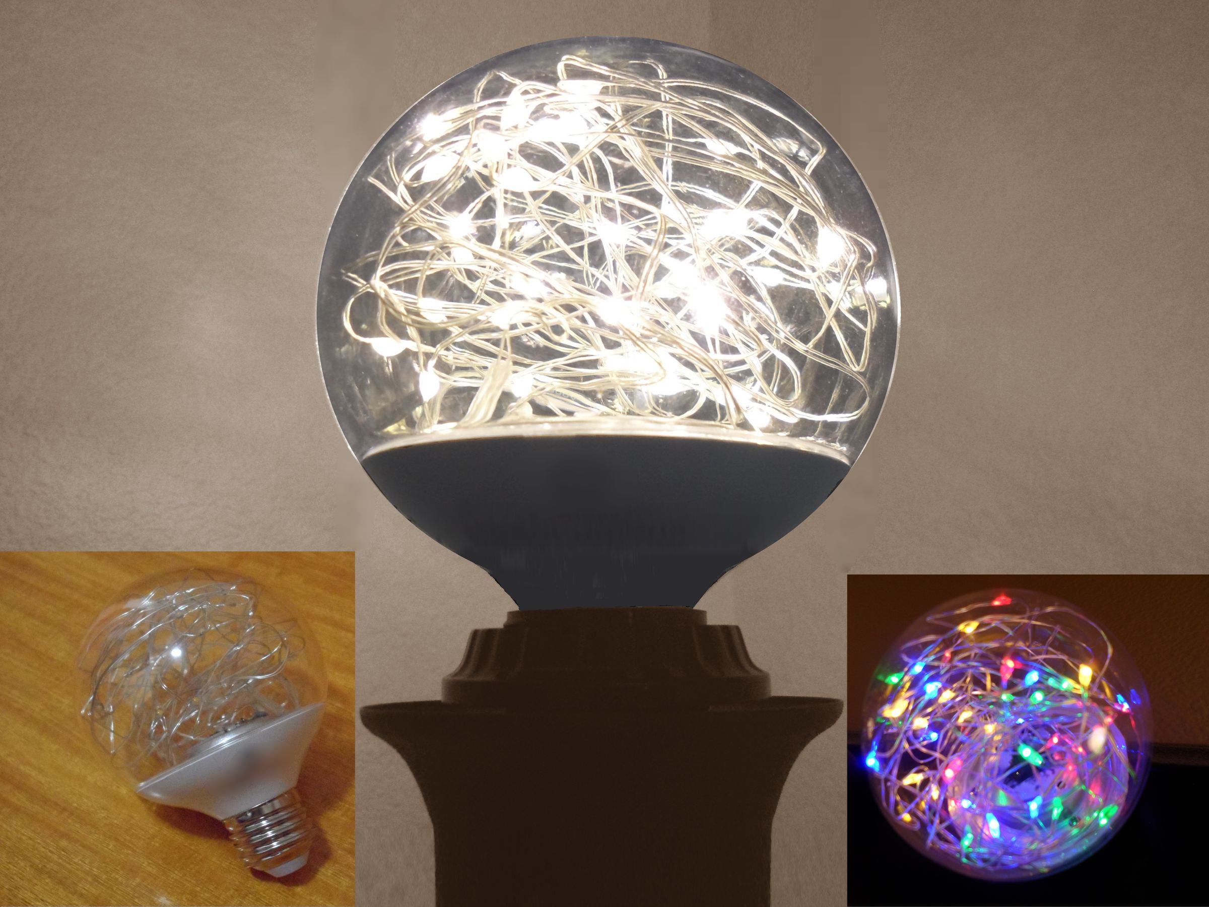 Turn G25 Light Bulbs Into Holiday FAIRYBULBS 5 Steps (with Pictures