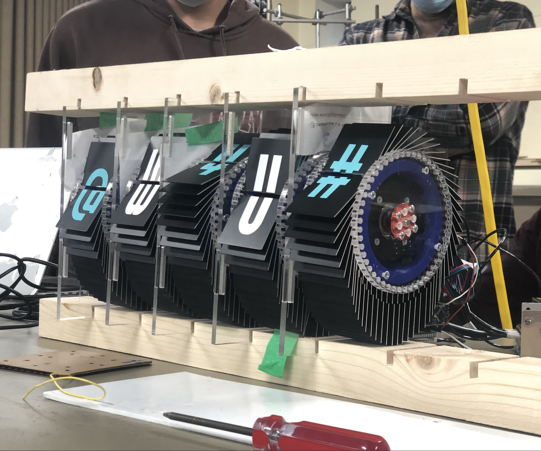Split Flap Assembly and Design