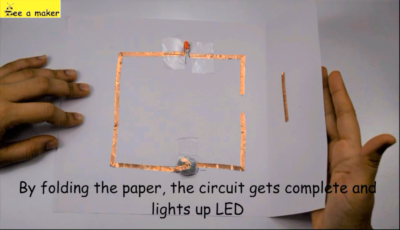 Diy Paper Circuit Card 6 Steps With Pictures Instructables