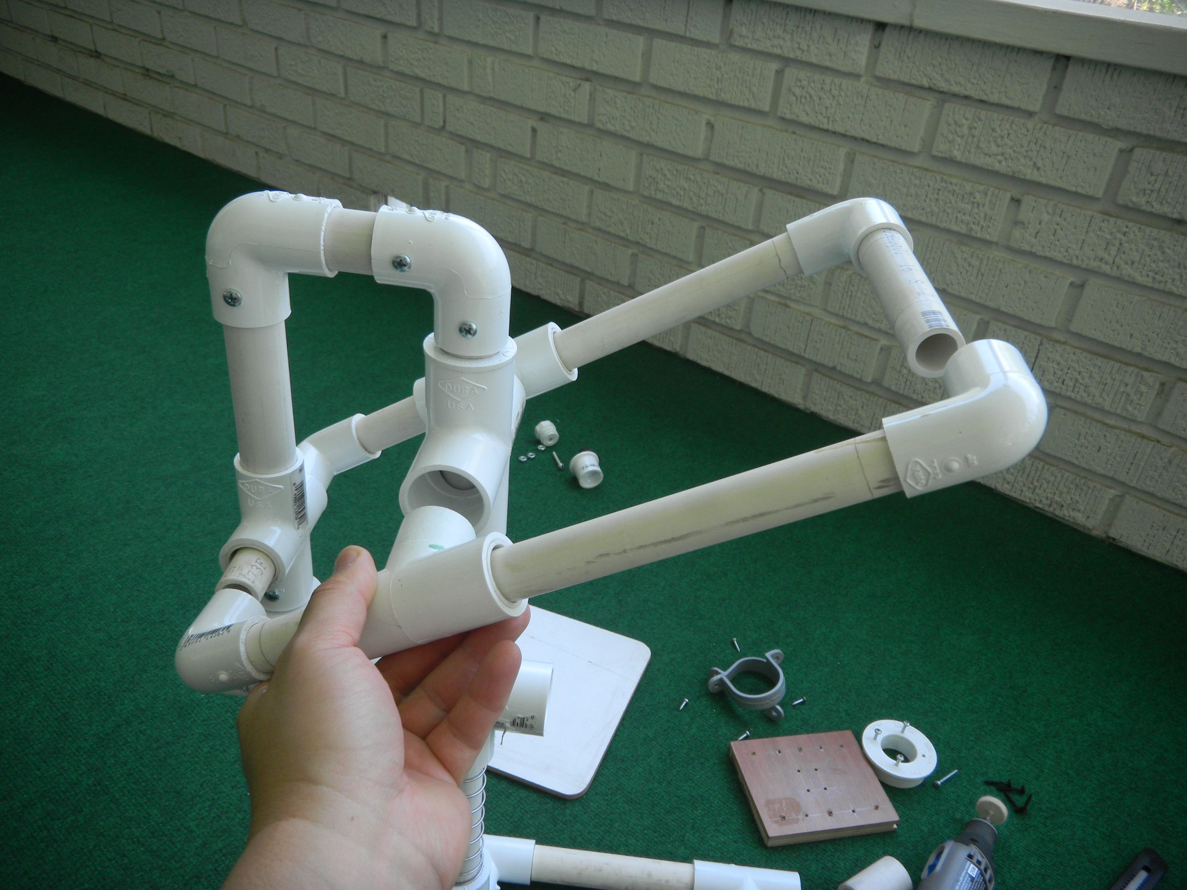PVC Dremel Drill Press 9 Steps (with Pictures) Instructables