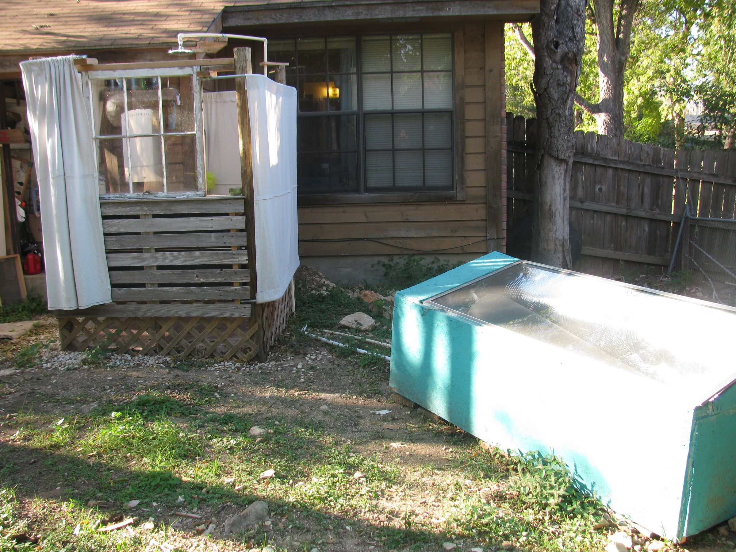 Solar Outdoor Shower