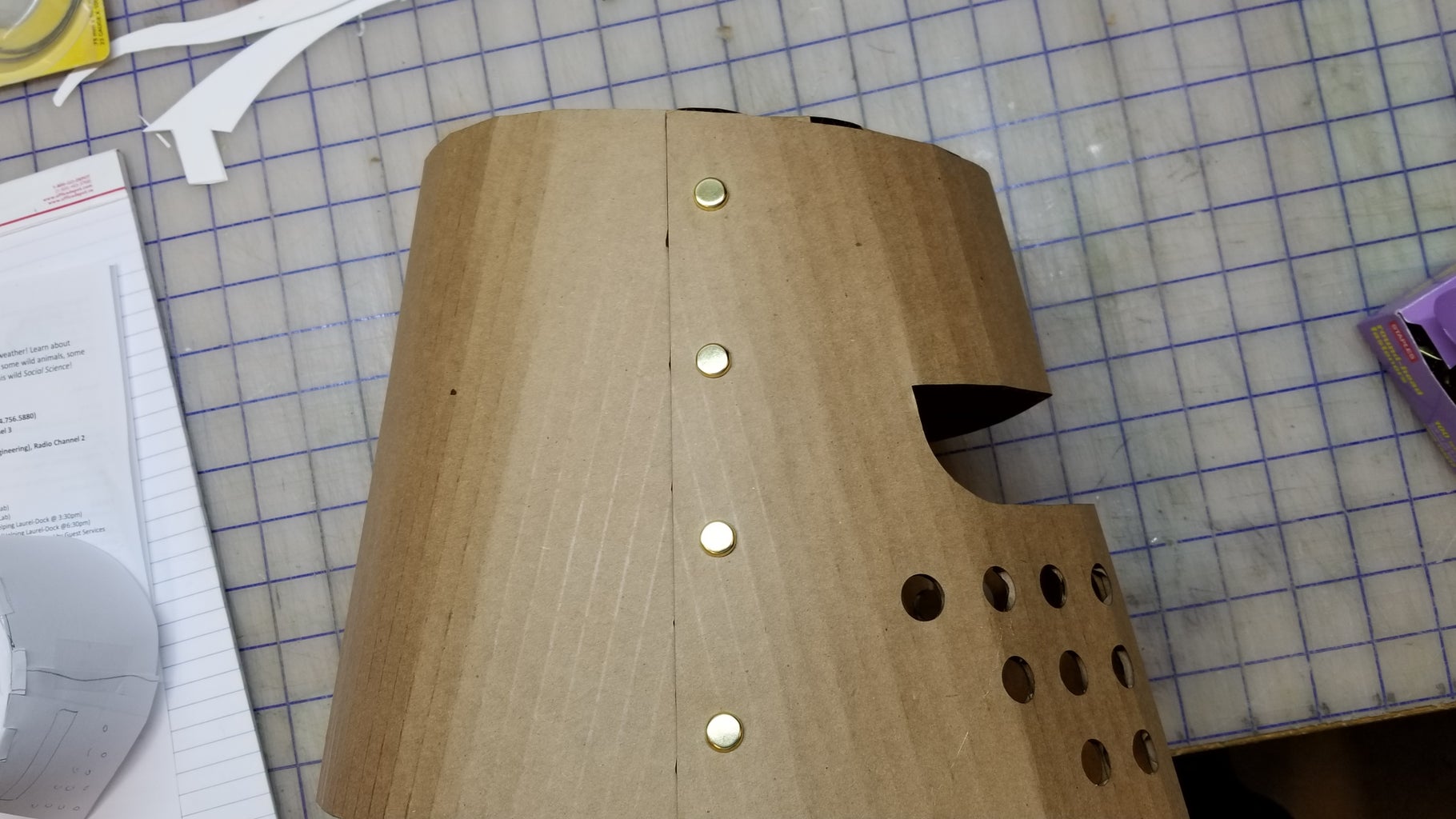 Cardboard Knight Helmet 3 Steps (with Pictures) Instructables