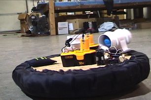 Remote Control Craft homebrew remote control hover craft (drill battery powered) DIY Project ...