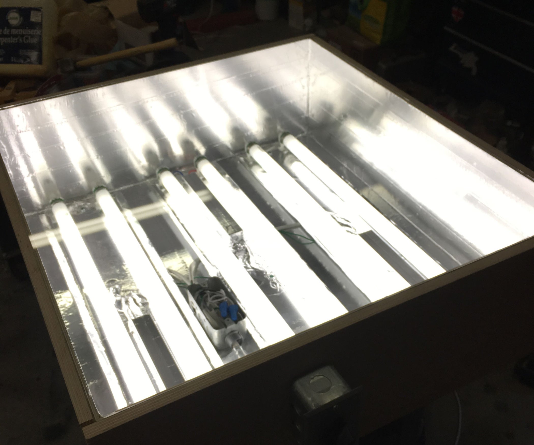 Screen Printing Photo Emulsion Light Table 3 Steps (with Pictures