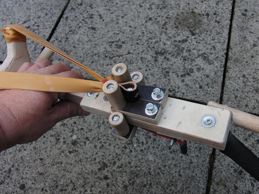 Powerful Slingshot Crossbow Instructables