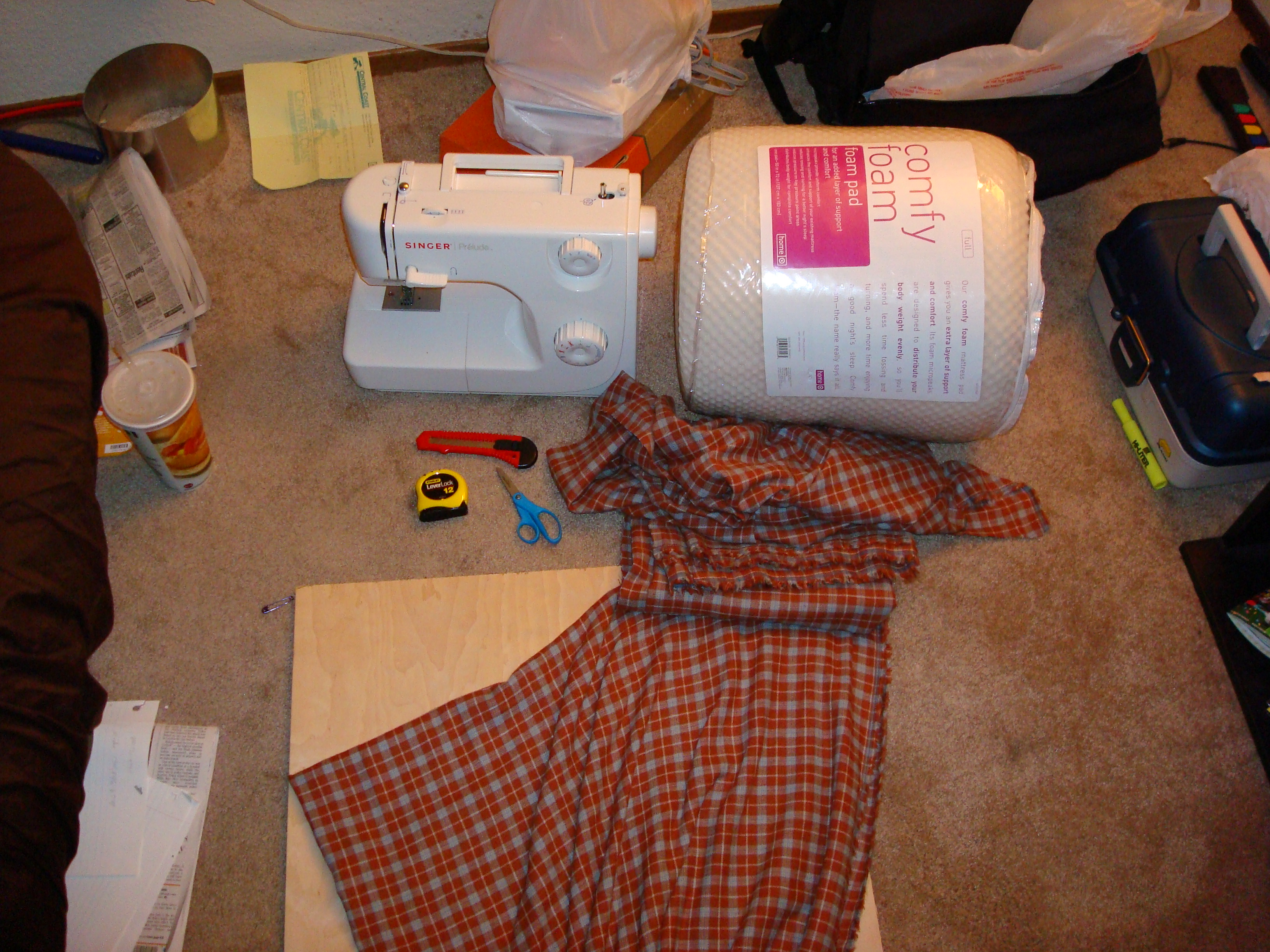 Softer Better (and More Expensive) Bean Bag Chair/sofa/bed! 7 Steps