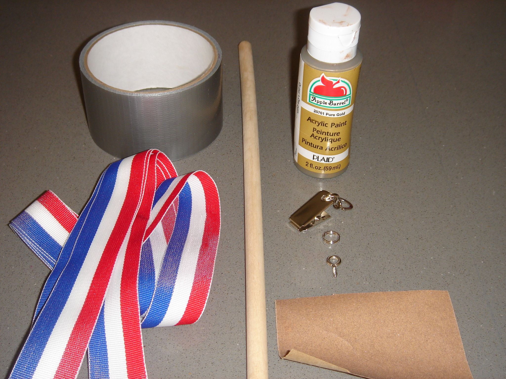 How to Make a Ribbon Stick for Your Junior Gymnast. 11 Steps (with