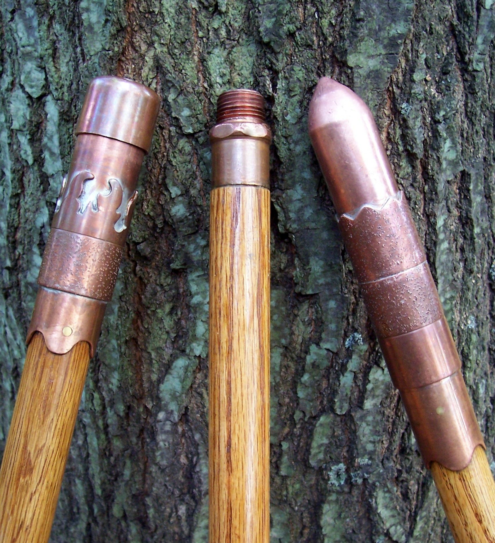 Walking stick tips