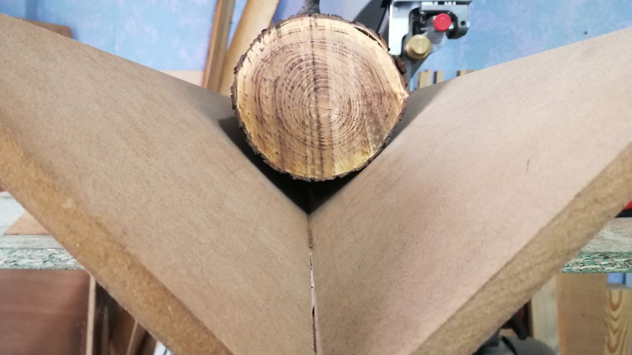 Cut Log Slices - Laser Engraved Logo 