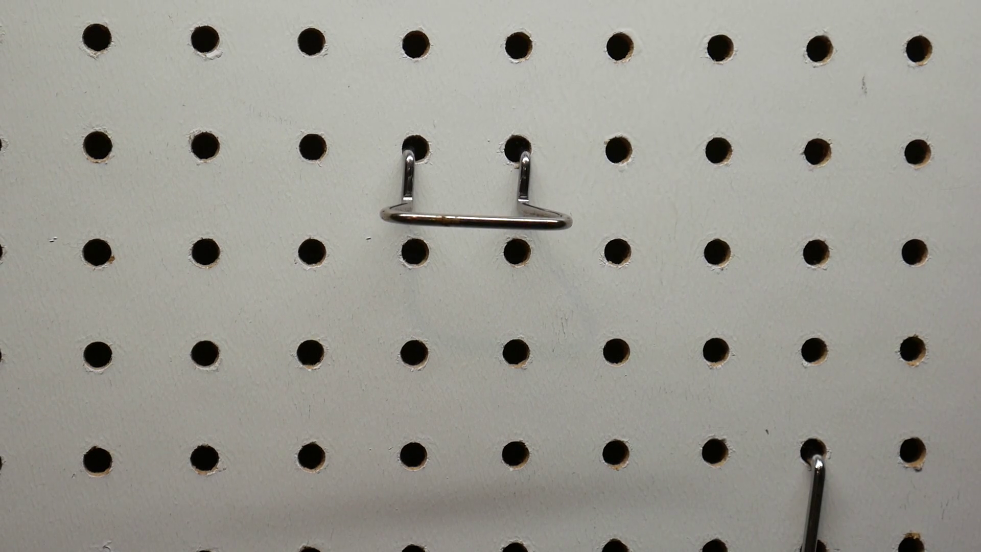 Keep Pegboard Hooks From Falling Out, How to Quickly Secure Any