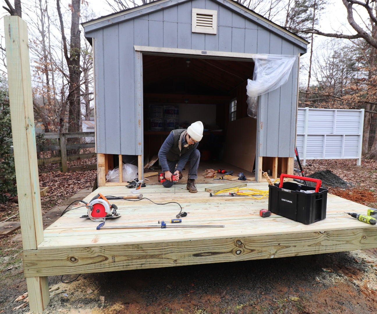 Building a Small Deck 9 Steps (with Pictures) Instructables