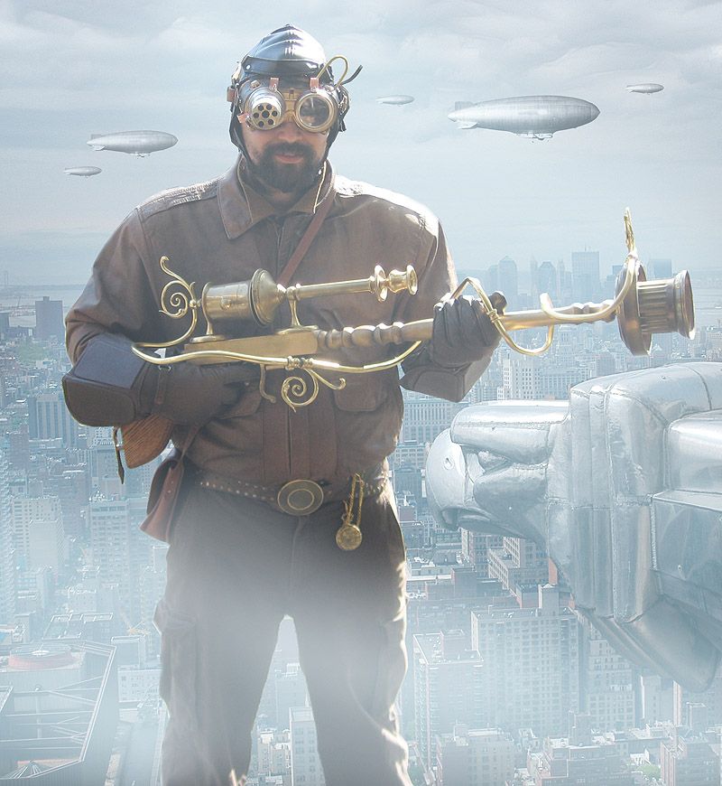 steampunk costume DIY Project DIY Project Image