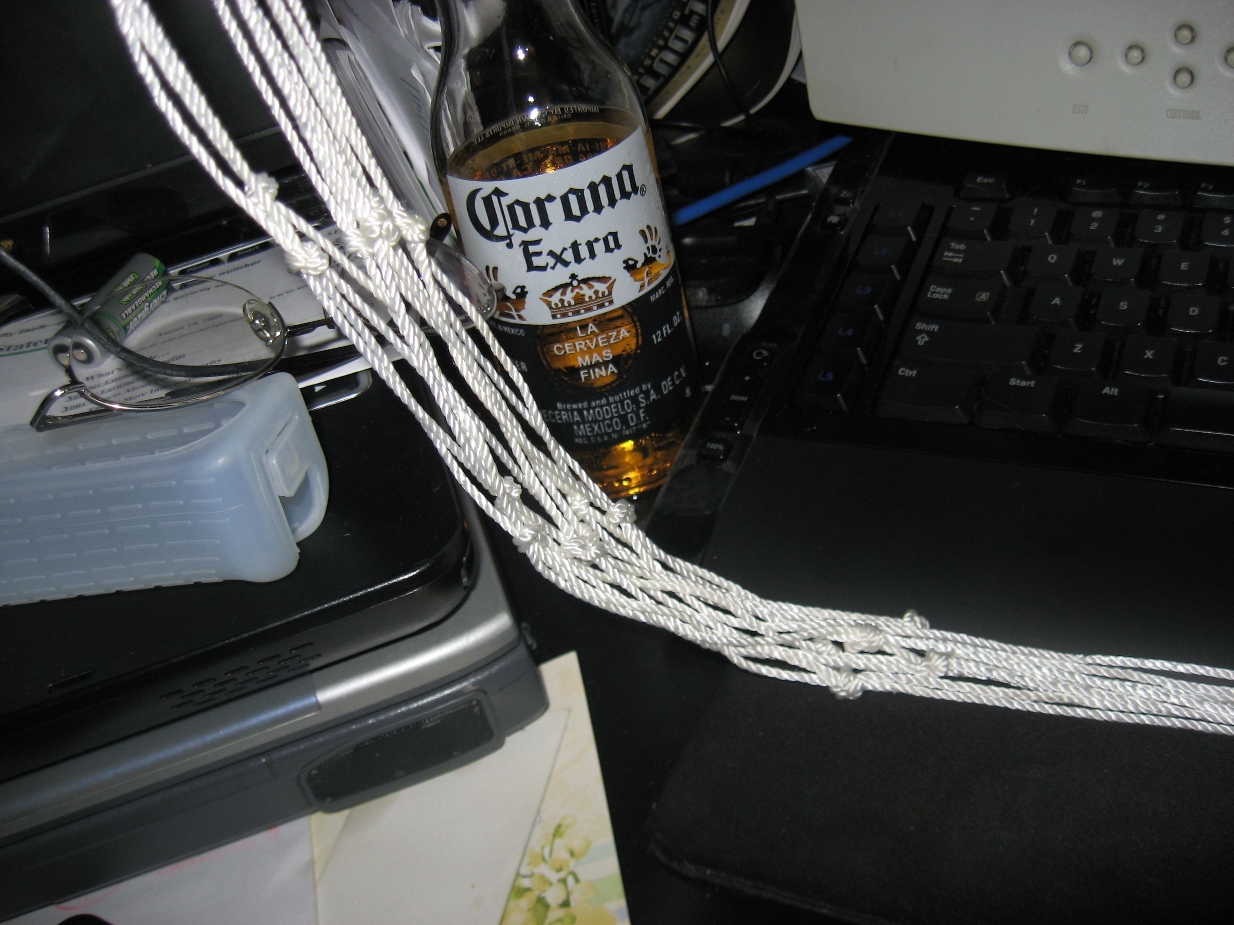 How to Make a Hanging Potted Plant Rope Holder Kinda 6 Steps