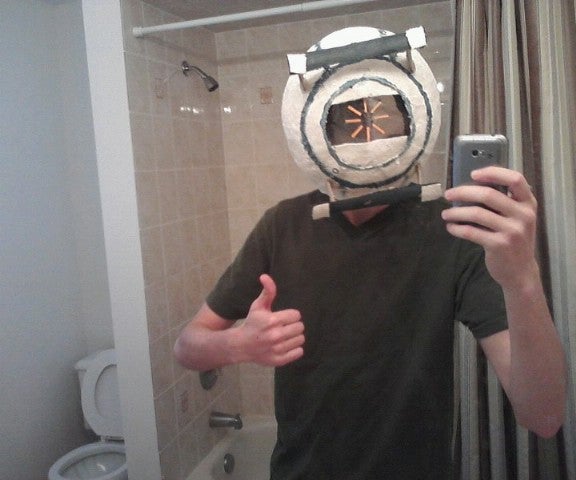 Portal 2 Space Personality Core Helmet / Mask