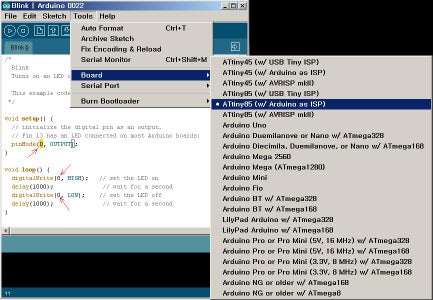 ATtiny Programmer Using Arduino ISP : 4 Steps (with Pictures ...