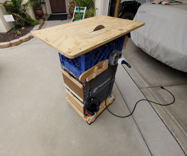 Home Made Table Saws Instructables