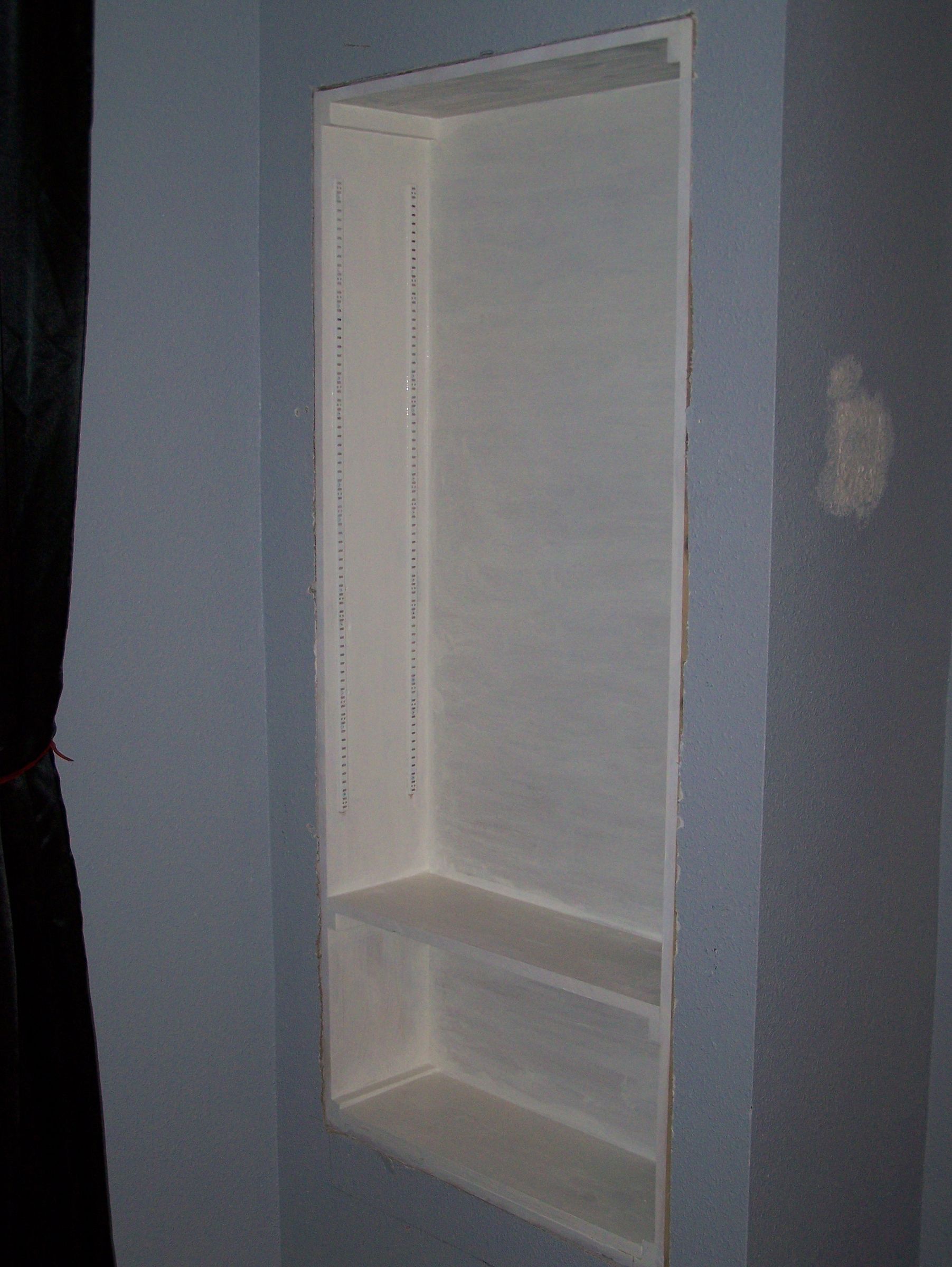 How to Create Recessed Shelving 9 Steps Instructables