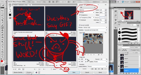 create an animated gif in photoshop cs5