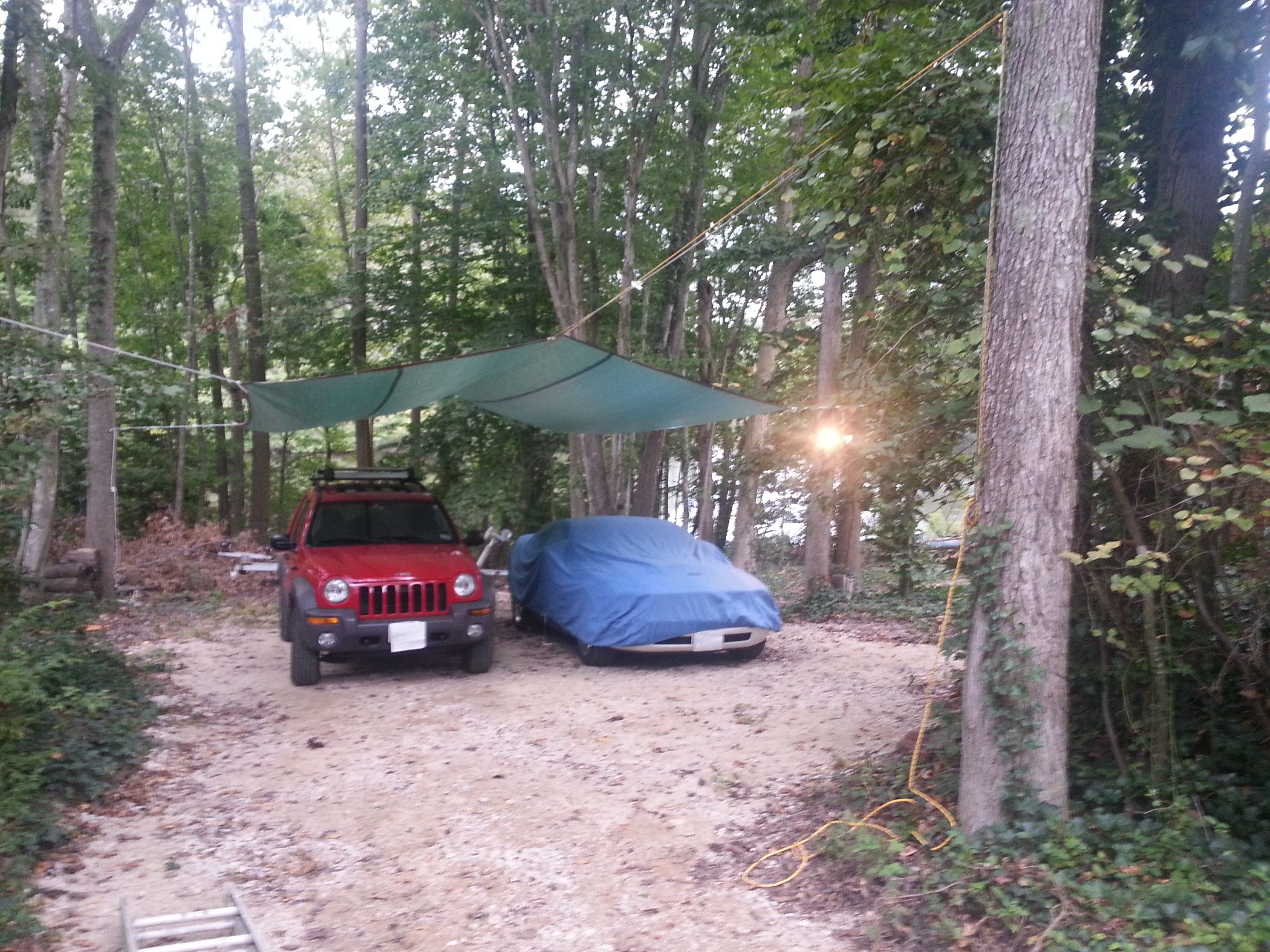55 Tarp Carport Follow Up Roofline Instructables