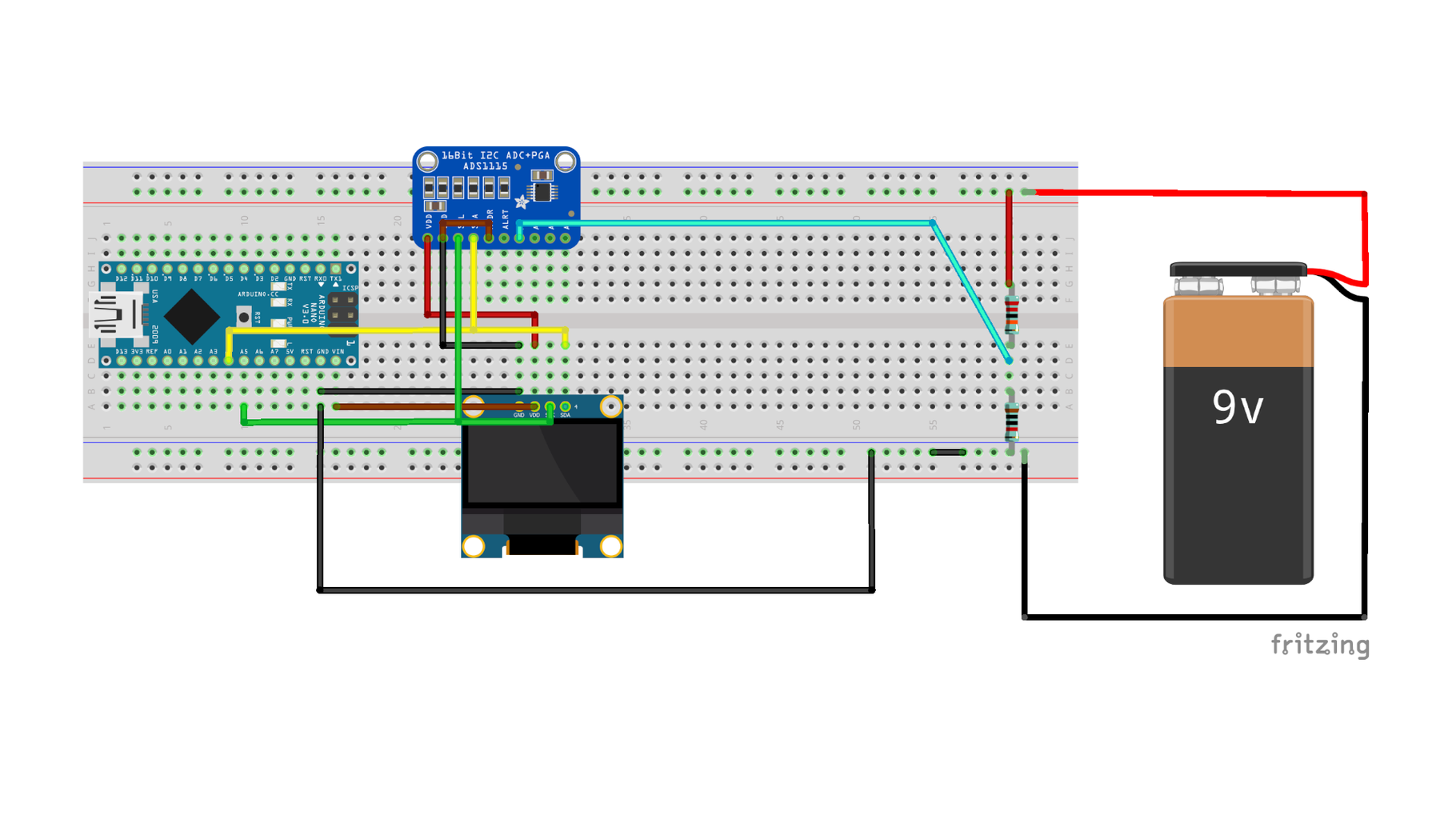 Arduino Volt Meter (0-100V DC) - Version 2 (better) : 3 Steps ...