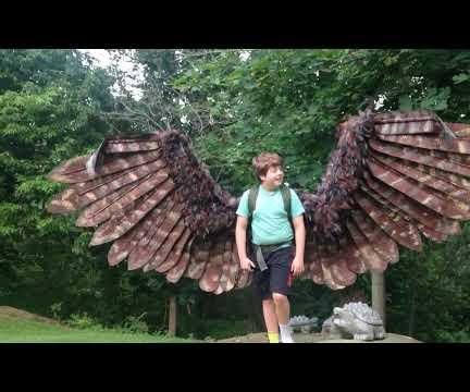 Articulating Electric Mechanical Wings