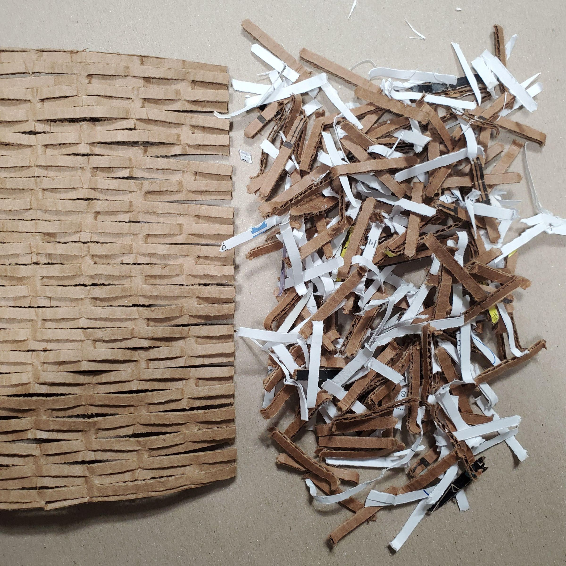 Cardboard Perforator / Shredder Machine Paper Shredder Hack 7 Steps Instructables